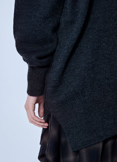 LN-CC® - Our Legacy: Raise V-Neck Sweater - Black Our Legacy Raise V-Neck Sweater Black our0265005