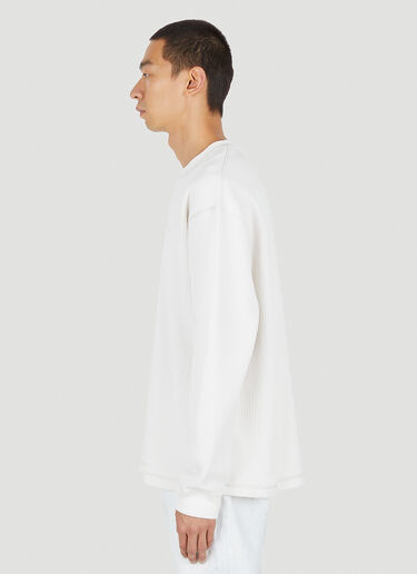 Guess USA 圆领保暖长袖 T 恤 白色 gue0150016