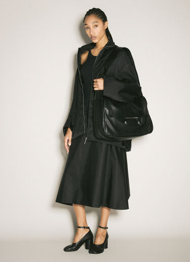 Marni Extra Large Trunkaroo Shoulder Bag Black mni0258010
