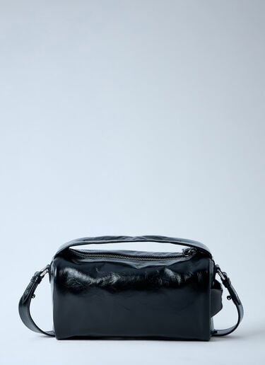 Prada Leather Shoulder Bag Black pra0164006