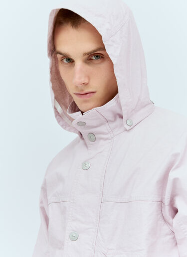 Stone Island Marina 亚麻帆布夹克 粉色 sto0156011