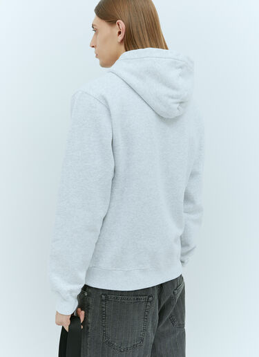 Jacquemus Le Hoodie Gros Grain Sweatshirt Grey jac0156015