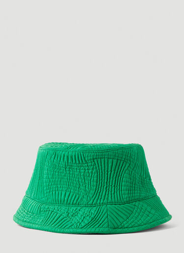 Bottega Veneta Quilted Bucket Hat Green bov0149026