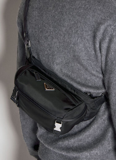 Prada Re-Nylon Crossbody Bag Black pra0155024