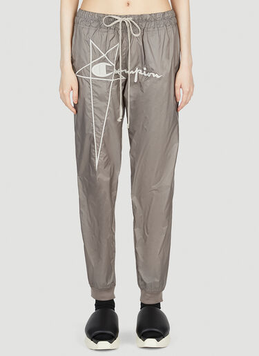 Rick Owens x Champion Track Pants Grey roc0253014