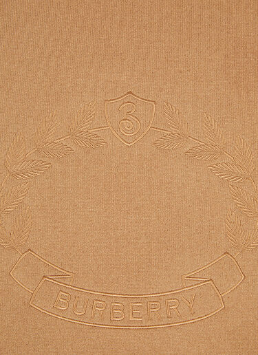 Ghost Crest Scarf Burberry Ghost Crest Scarf Camel bur0251092