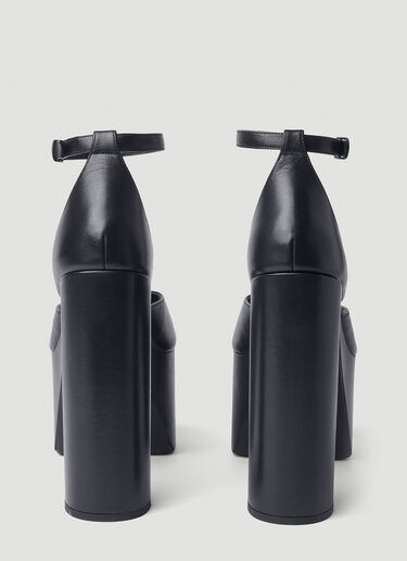 Balenciaga 캠든 플랫폼 힐 샌들 블랙 bal0252062