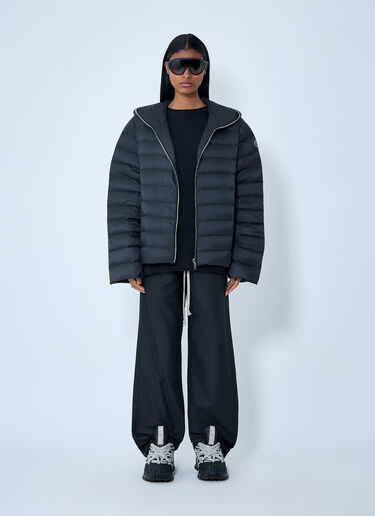 Moncler x Rick Owens Hooded Quilted Jacket Black mcs0363003