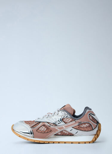 LN-CC® - Bottega Veneta: Orbit Sneakers - Pale Pink Bottega Veneta Orbit Sneakers Pale Pink bov0266041