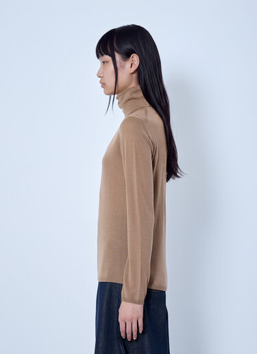 LN-CC® - Max Mara: Turtleneck Sweater - Camel Max Mara Turtleneck Sweater Camel max0266026