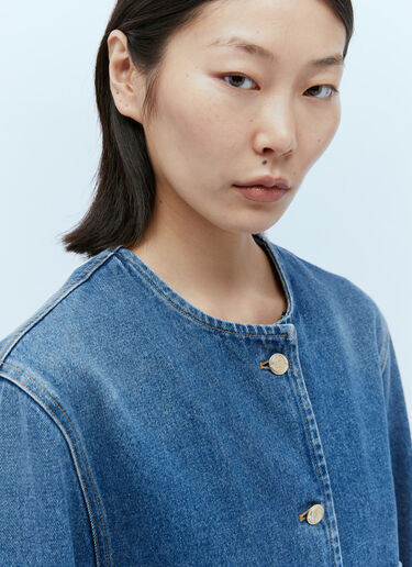 Moncler Lampusa Denim Jacket Blue mon0256004