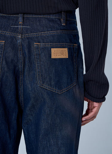 MM6 Maison Margiela Relaxed Fit Denim Jeans Blue mmm0164006