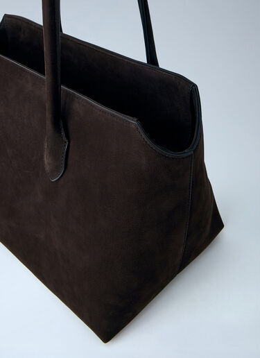 LN-CC® - The Row: Terrasse Shoulder Bag - Brown The Row Terrasse Shoulder Bag Brown row0265031