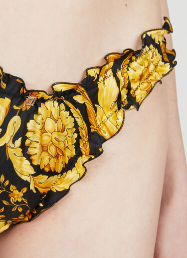 ラッフル バロッコ ブリーフ Versace ラッフル バロッコ ブリーフ ブラック vrs0251022