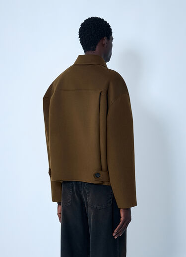 Acne Studios Wool-And-Cashmere-Blend Jacket Olive acn0162018