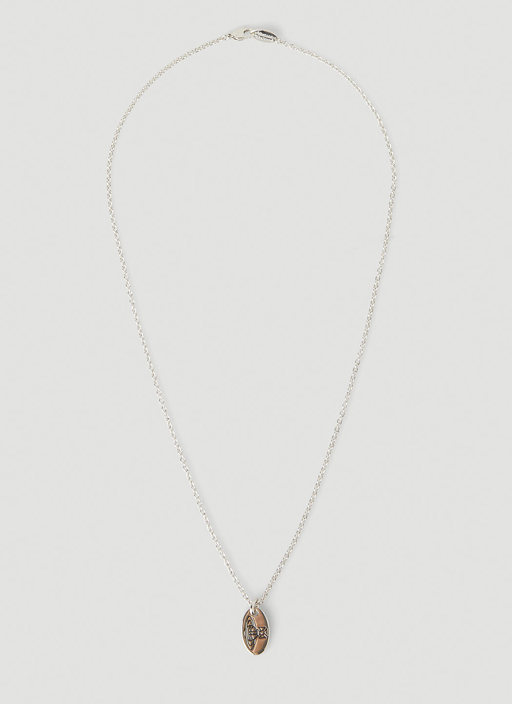 Sterling silver discount vivienne westwood necklace