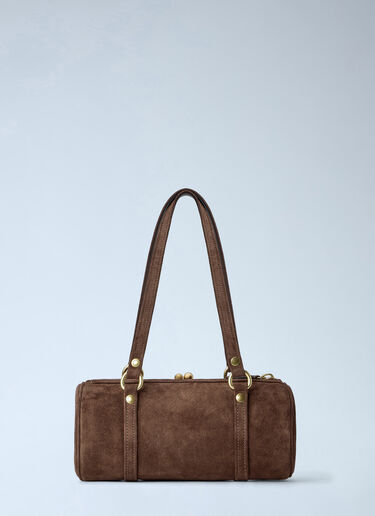 LN-CC® - Coach: Kisslock Barrel Bag 28 - Brown Coach Kisslock Barrel Bag 28 Brown coa0265022