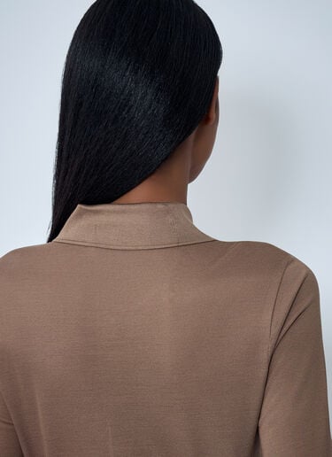 Lacoste Silk Polo Shirt Camel lac0262006