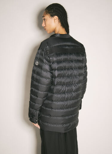 Moncler x Rick Owens Collarless Down Jacket Black mcs0358010