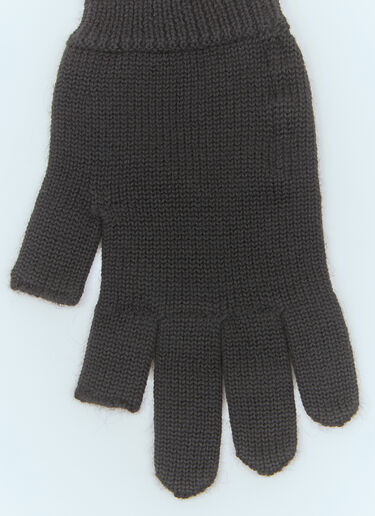 Rick Owens 触屏羊毛手套 黑色 ric0157031