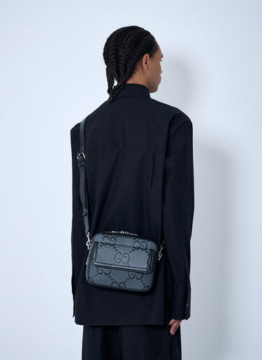 Gucci Small Jumbo GG Crossbody Bag Grey guc0159104