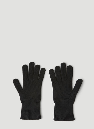 Moncler ニット手袋 ブラック mon0146053
