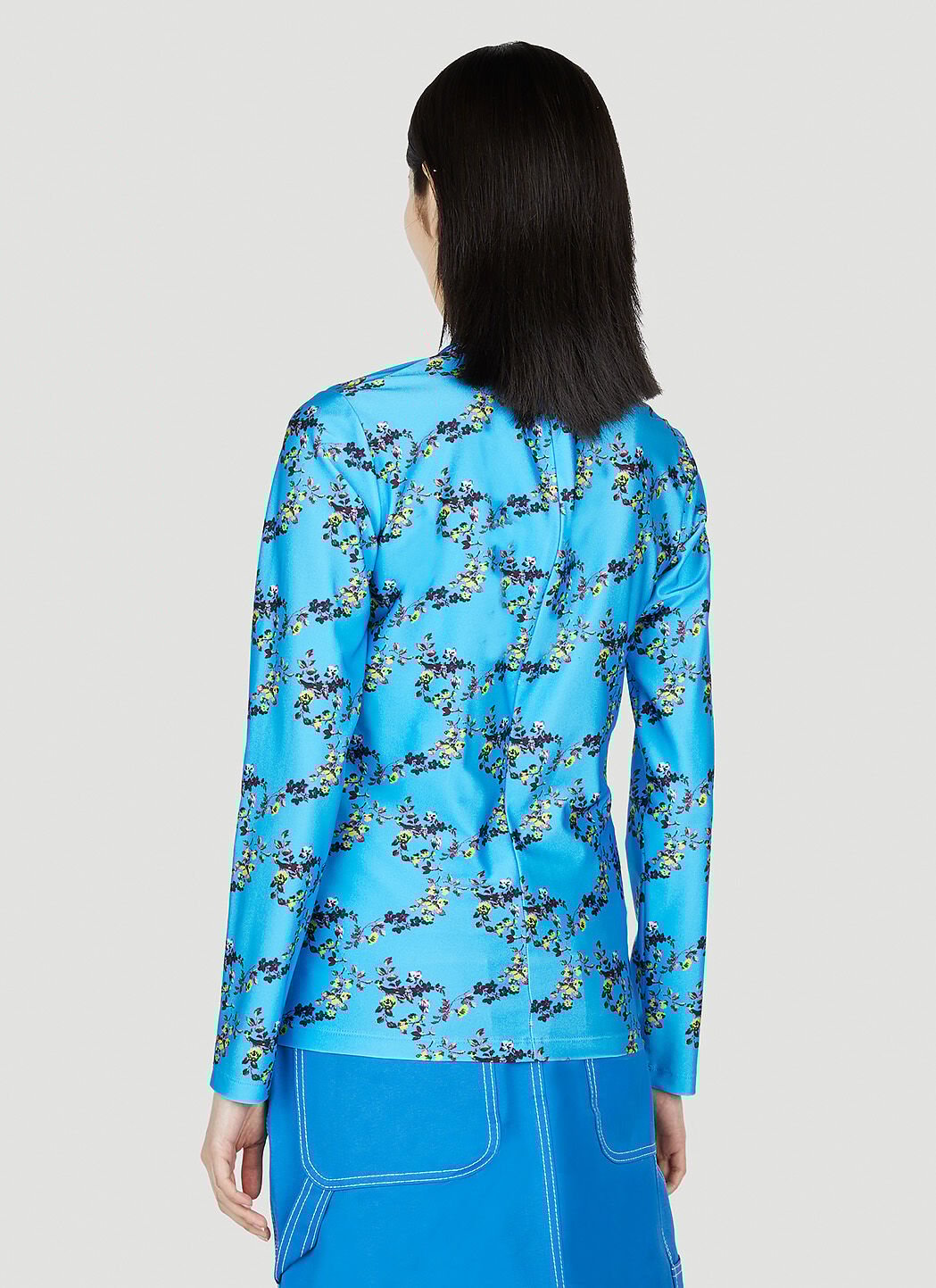 Meryll Rogge Women's' Floral Print Top in Blue | LN-CC®