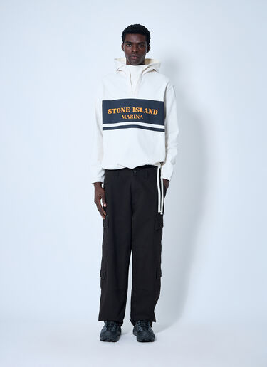 Stone Island Marina Hooded Sweatshirt Beige sto0160044