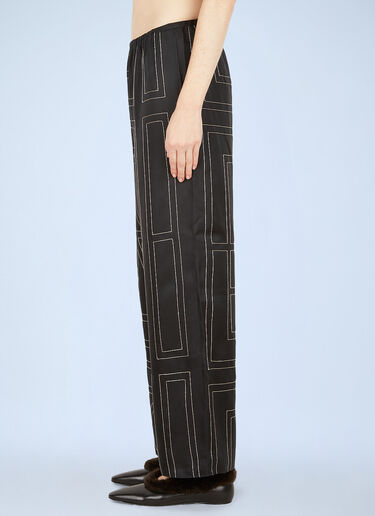 Monogram Pants TOTEME Monogram Pants Black tot0251009