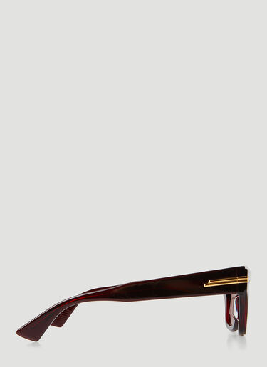 Bottega Veneta Cat-Eye Acetate Sunglasses Red bov0245131