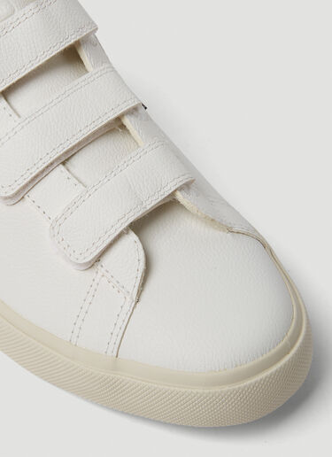 Veja Recife 徽标皮革运动鞋 蓝 vej0346005