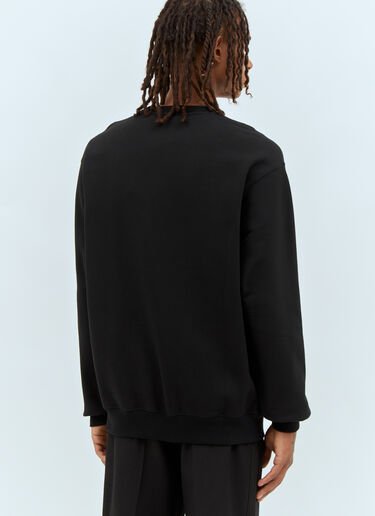 Gucci Logo Applique Sweatshirt Black guc0157034