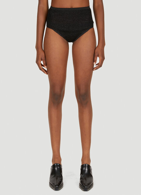 A. ROEGE HOVE Emma Knit Shorts Brown arh0250004