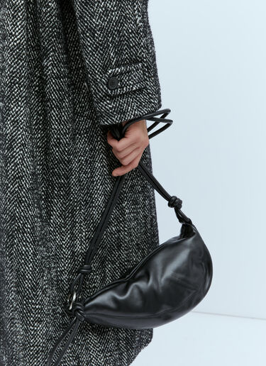 Dries Van Noten Soft Leather Crossbody Bag Black dvn0154046