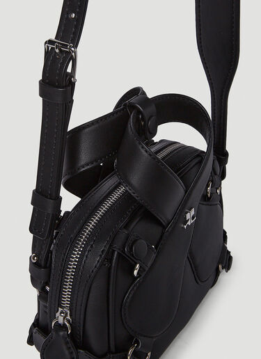 Courrèges Loop Handbag Black cou0250012