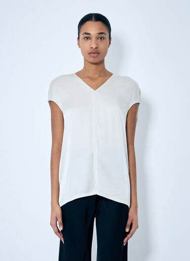 Rick Owens Dinge Satin Top Grey ric0259001