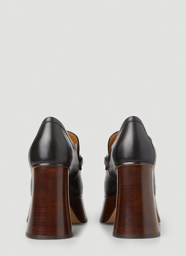 Gucci Horsebit Platform Loafers Black guc0251076