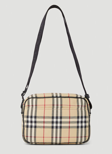 Burberry Check Crossbody Bag Beige bur0153007