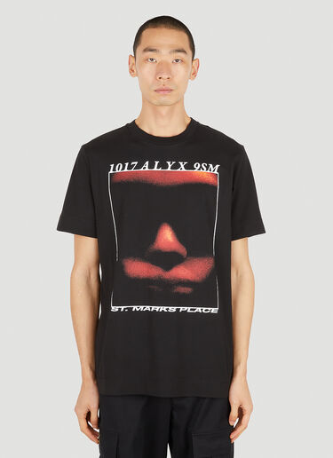 1017 ALYX 9SM Icon Face T-Shirt Black aly0151005