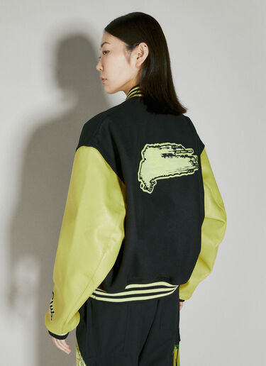 Y-3 Letterman Bomber Jacket Black yyy0354010