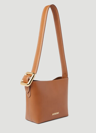 Jacquemus Le Petit Regalo Shoulder Bag Brown jac0254083