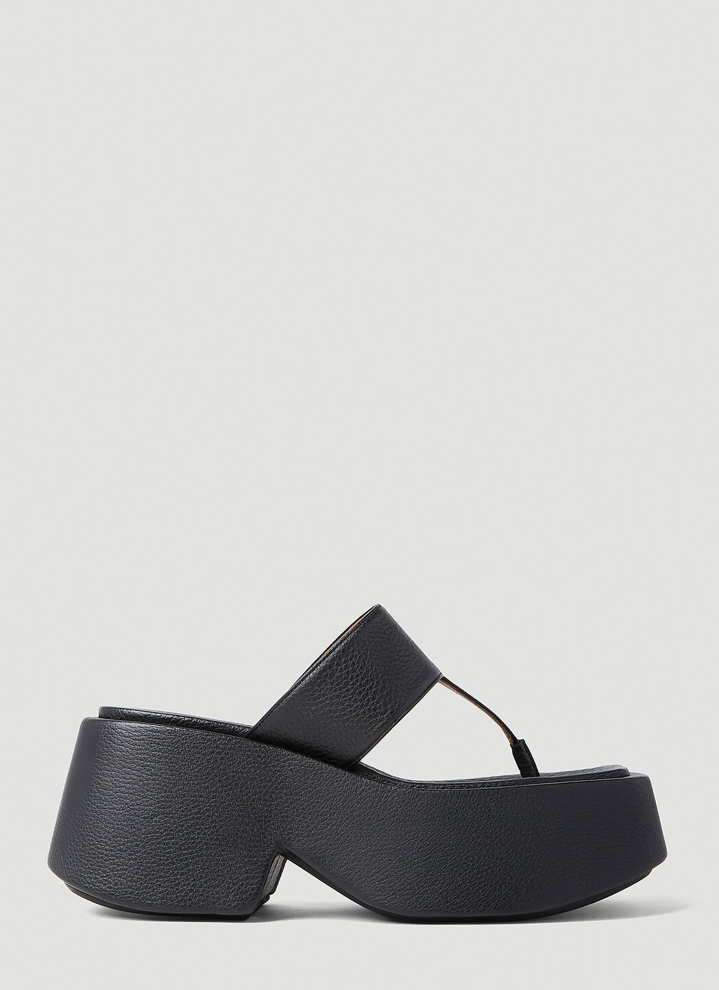 Balenciaga Zeppo Platform Sandals Black bal0252062
