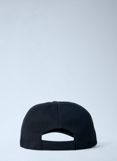 Moncler x Rick Owens Embroidered Logo Baseball Cap Black mcs0363032