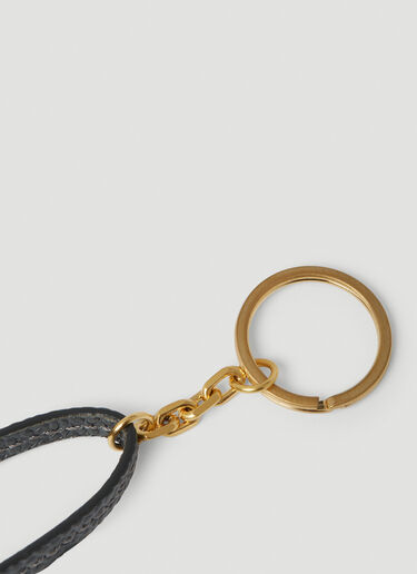 4 Bar Label Key Ring Thom Browne 4 Bar Label Key Ring Grey thb0349001