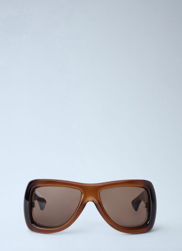 LN-CC® - Saint Laurent: SL 902 Howl Sunglasses - Brown Saint Laurent SL 902 Howl Sunglasses Brown sla0164041