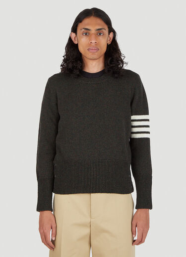Thom Browne Jersey Stitch Sweater Green thb0146014