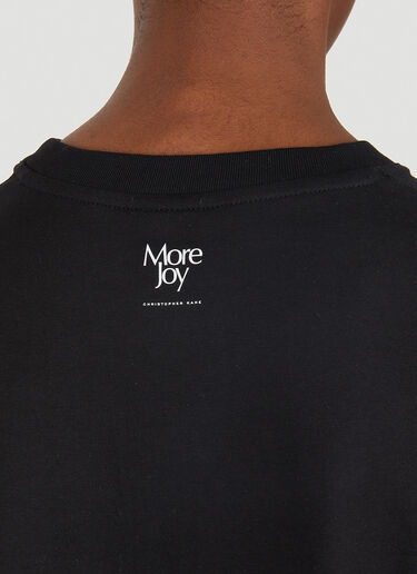 More Joy Logo Print Classic T-Shirt White mjy0347084