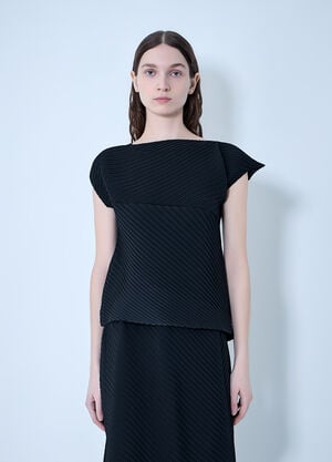 Issey Miyake Solid Volume Shirt Black ism0264005