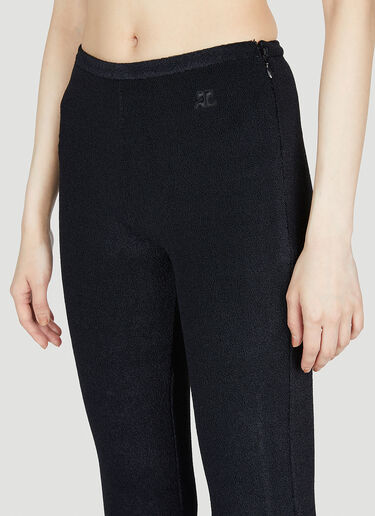 Courrèges Heritage Sponge Pants Black cou0253005