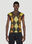 Y/Project x Jean Paul Gaultier  Trompe L'Oeil Argyle Sweater Top Pink ypg0152001